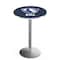Holland Bar Stool Co 42" Stainless Steel Eastern Illinois Pub Table L214S4228EastIL - alternate 1